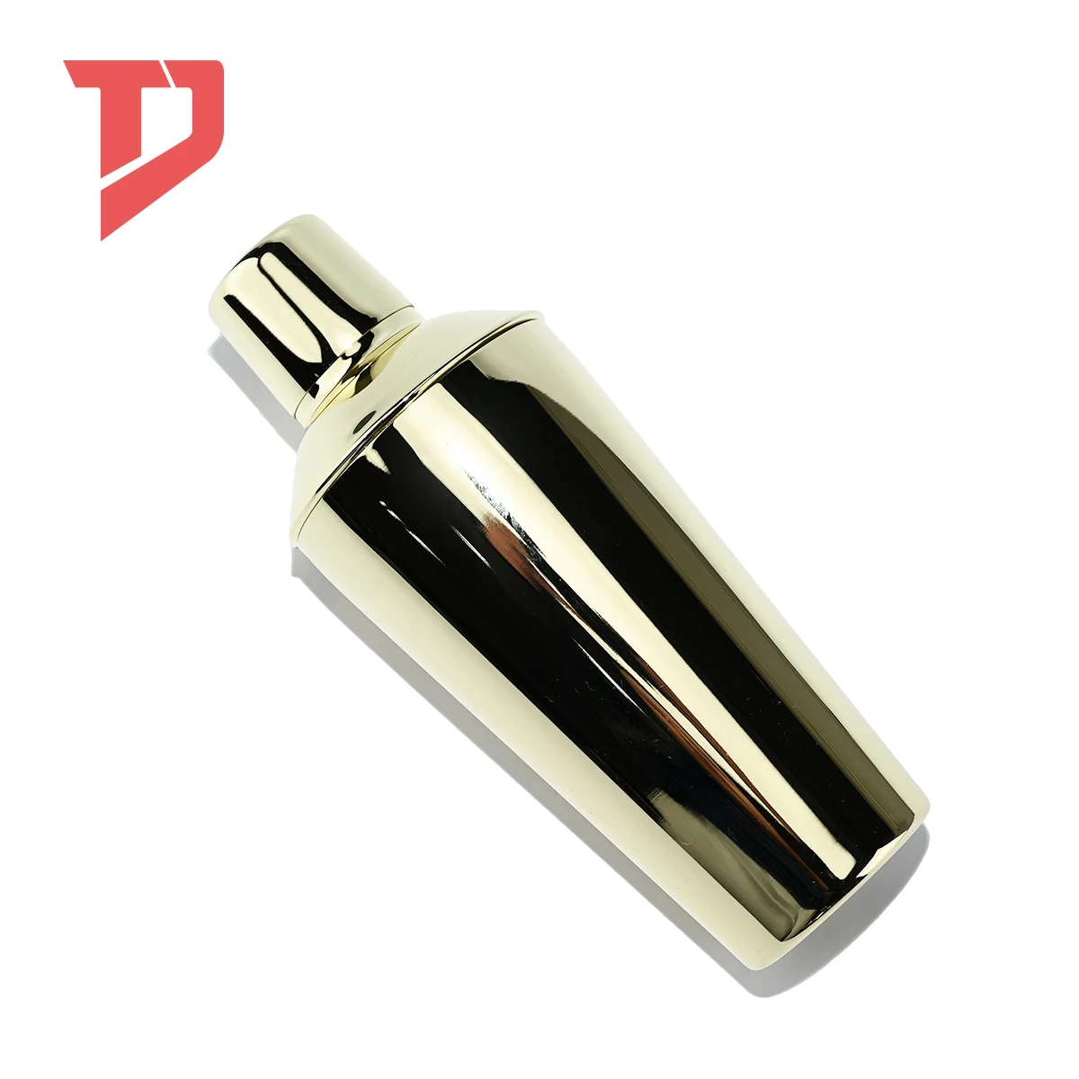 Барный инструмент 500 мл с логотипом под заказ медная Золотая бутылка из нержавеющей стали шейкер для коктейлей