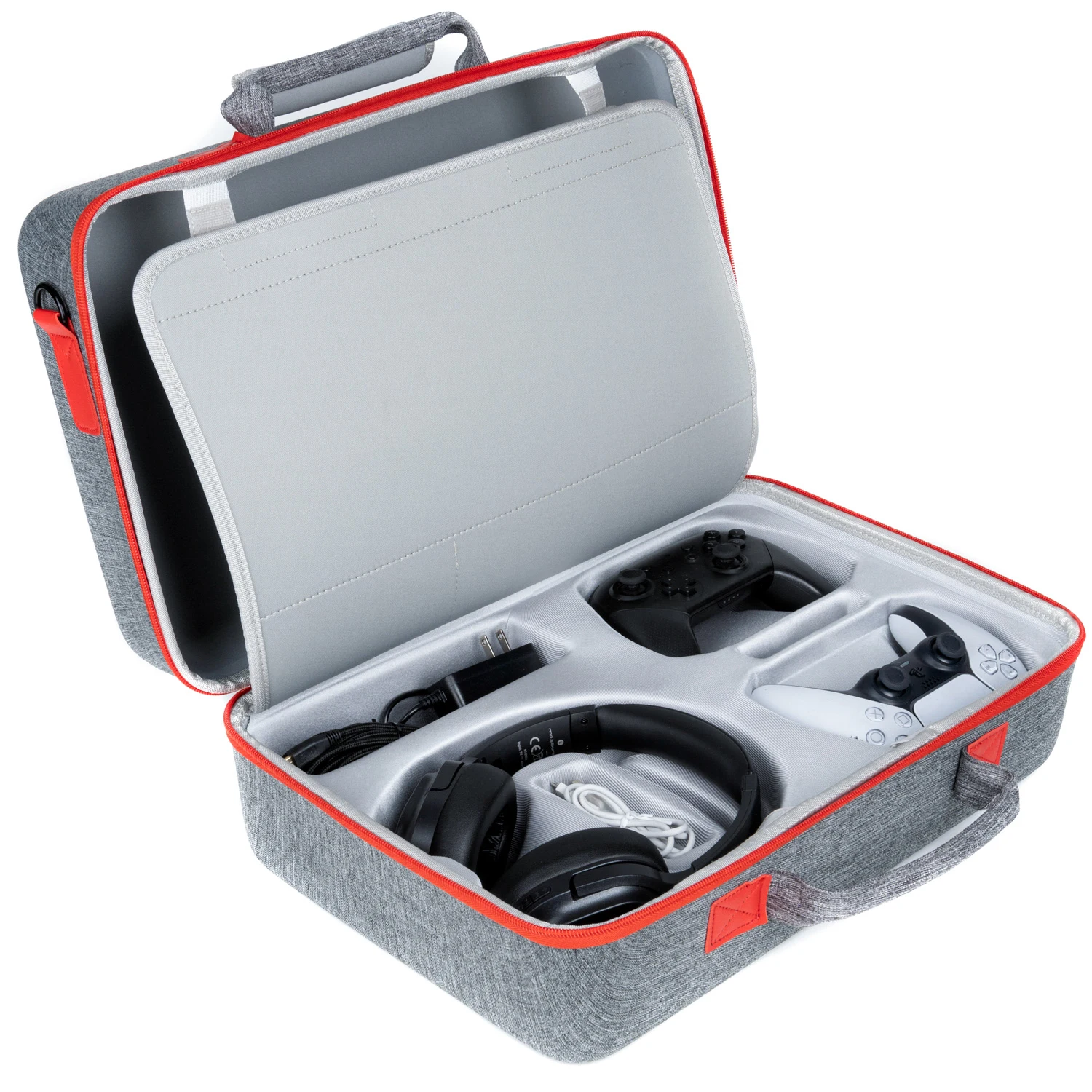 Wholesale Custom Portable Carrying Bag Handbag Game Console Adjustable Shoulder Bag Cover Case for Sony Playstation 5