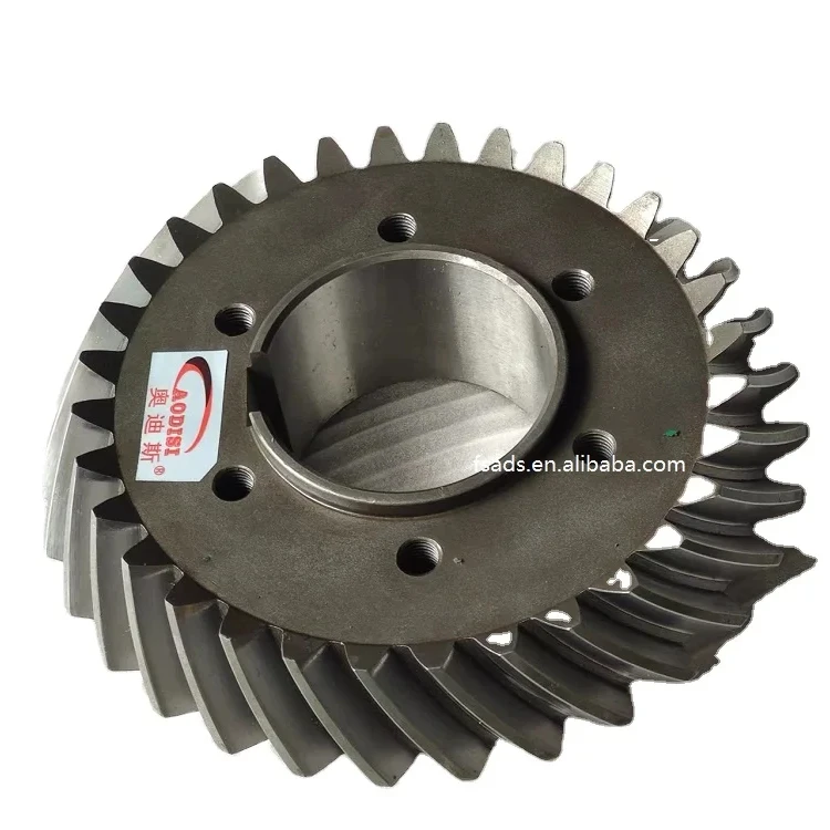 1109.2023 aodisi custom grinding teeth spiral bevel gear factory 7m