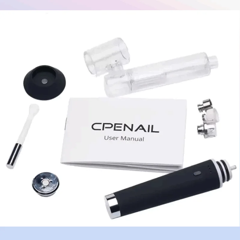 
New Trend Product Glass Water Bubbler Enail Swab E-cigarette Oil Portable Pet Orange Cbd Vape Wax 