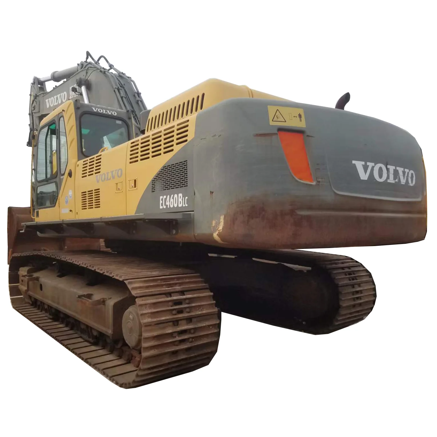 46-тонный Подержанный гидравлический экскаватор VOLVO EC460BLC prime EC460 подержанный Volvo большой для продажи