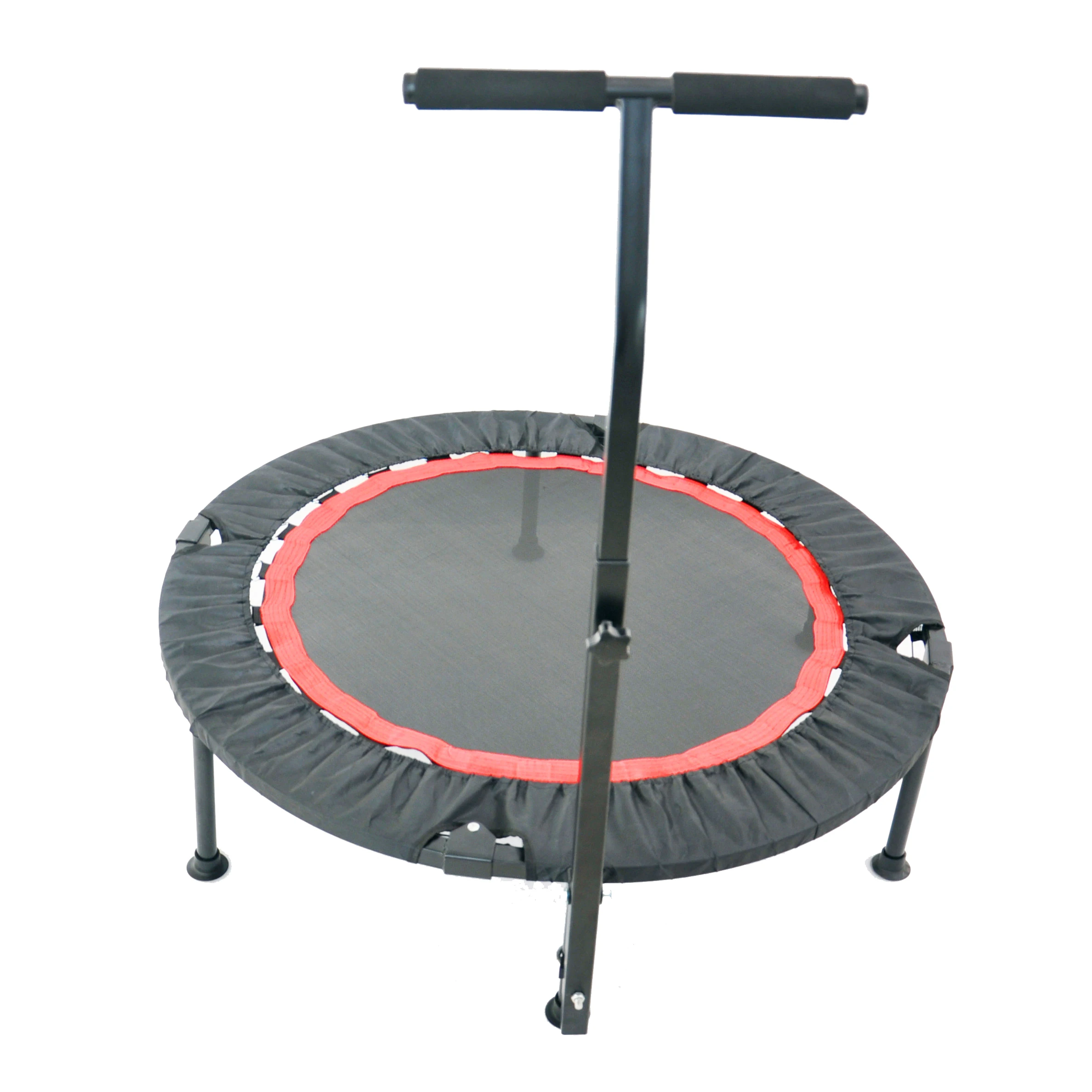 Trampoline 40 Inch Mini Exercise Trampoline for Adults Kids Indoor Foldable Trampoline with Safety Pad Load 300 LBS US warehouse
