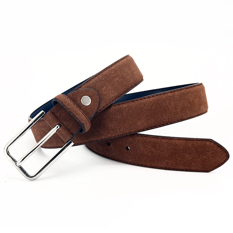 Genuine leather jeans belt for men vintage jeans casual leather belt