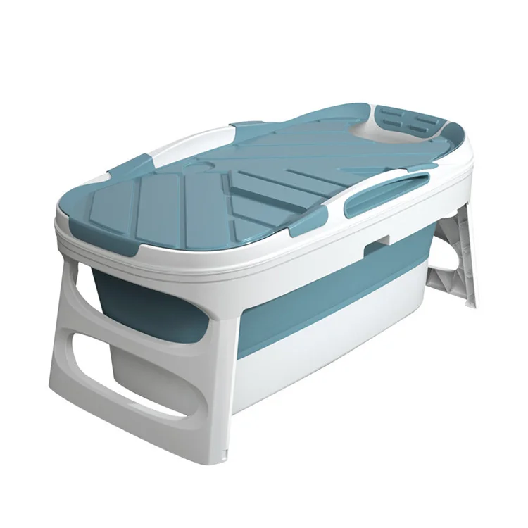 BONNY 2021New Hot Sale Big 140cm Foldable Portable Plastic Bathtub for Kids and Adults