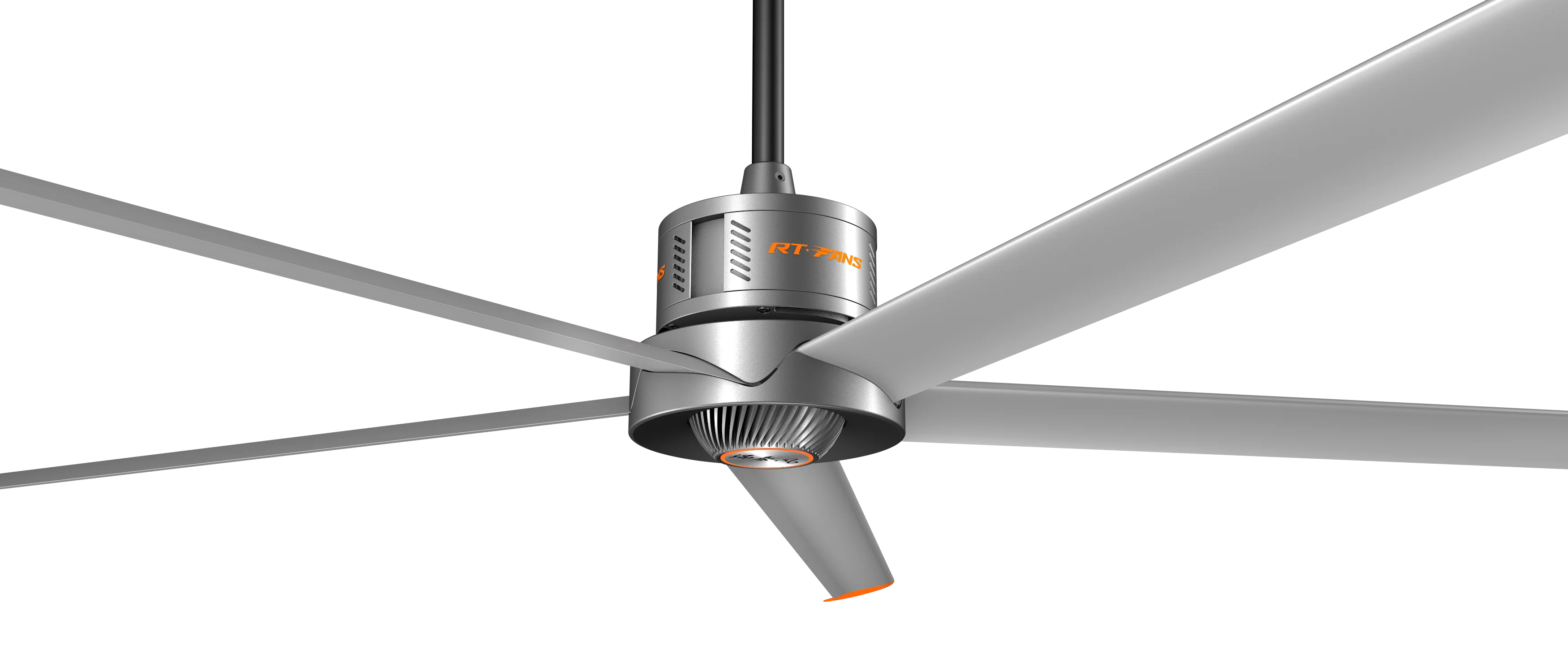 RTFANS PMSM direct drive 130 inch school restaurant big fan hvls commercial ceiling fan
