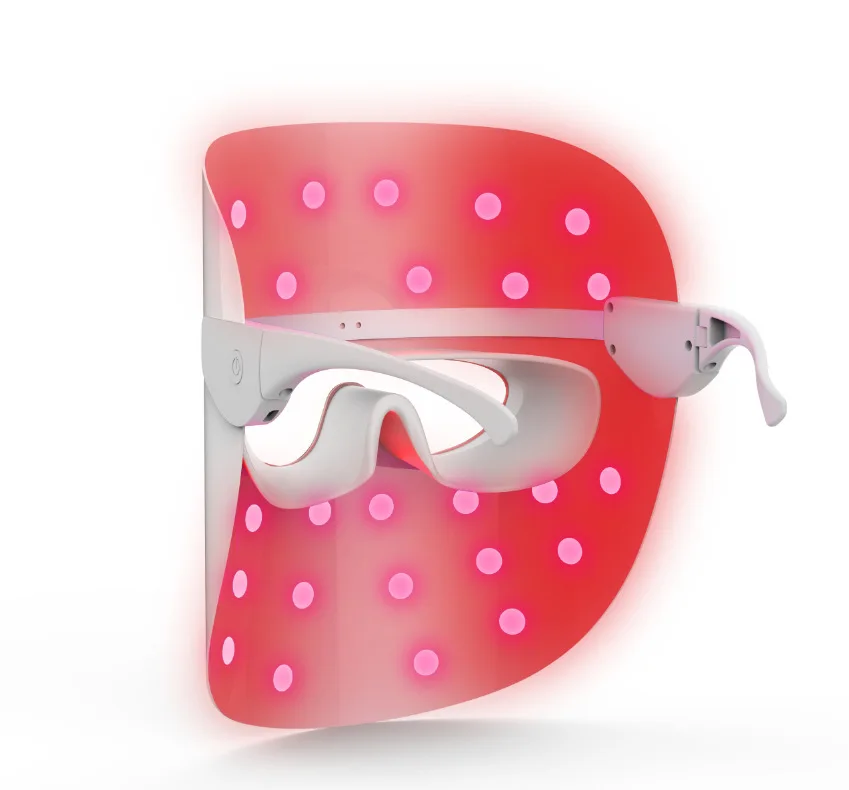 Wholesale Beauty Product 3 Colors Pdt Treatment Colorful Skin Care Photothrapie Red Light Therapy Facial Mask Home Use Mask Led
