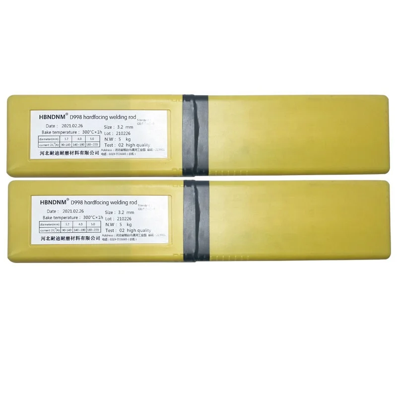 Cobalt Based Alloy Stellite 12 Welding Rods for hardfacing surfacing