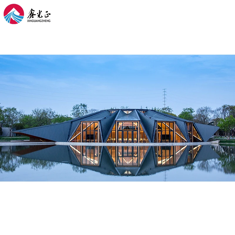 Steel Structure Building Prefabricated Warehouse Structural Steel Exhibition Hall China Manufacture