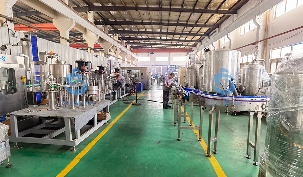 Automatic functional drink water filling line sports Special bottle type drinking bottlling filling machine