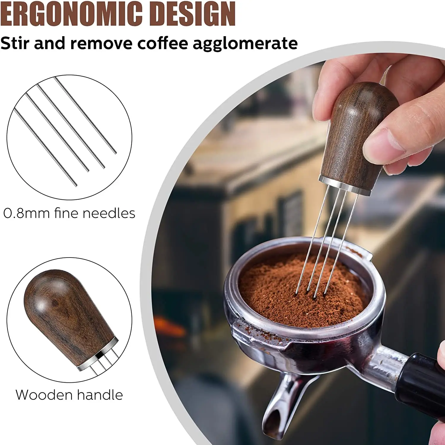 Espresso Brush Kit Espresso Accessories Espresso Distribution Coffee Tools