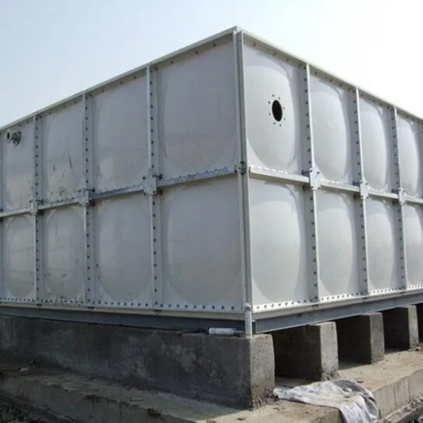 Large Rain Water Storage Tank, Square / Rectangular Molded Sectional Fiberglass FRP GRP SMC Water Tank