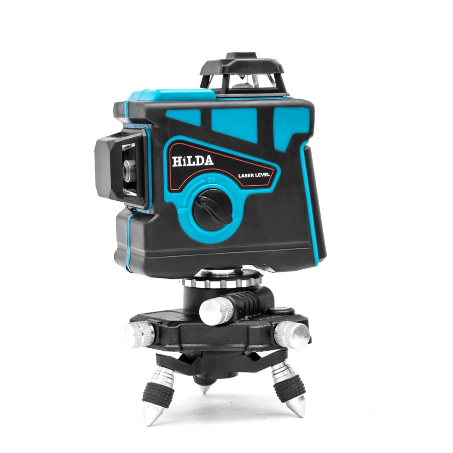 Blue 360 degrees Laser Level Meter Infrared Level Meter 12-line Automatic Wire-setting And Line-casting Instrument