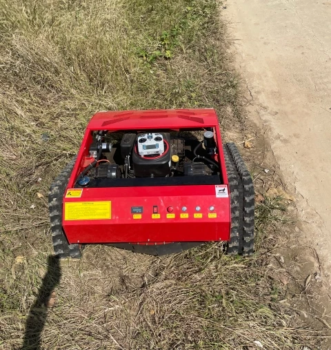 Self-Propelled Multifunctional Crawler Lawn Mower Mowing Machine Grass Shredder Robot Mini Cheap Lawn Mower