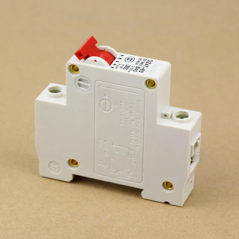 Good quality 32A 40A 63A electric scooter electric tricycle electric bicycle Miniature Circuit Breaker with holes MCB