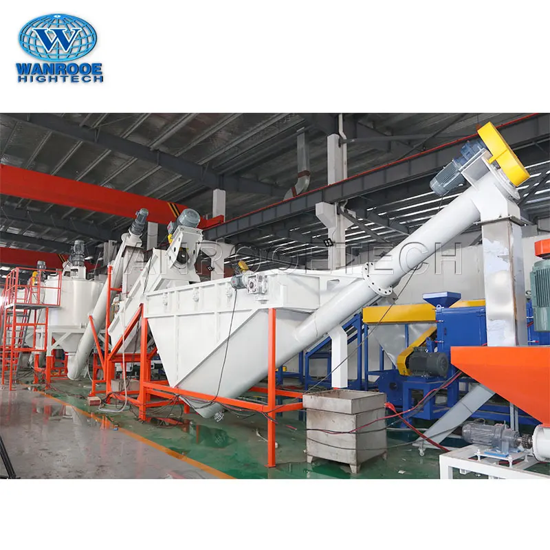 Переработанные ПЭТ хлопья серии PNQT, стиральная машина, пластиковая бутылка, стиральная линия