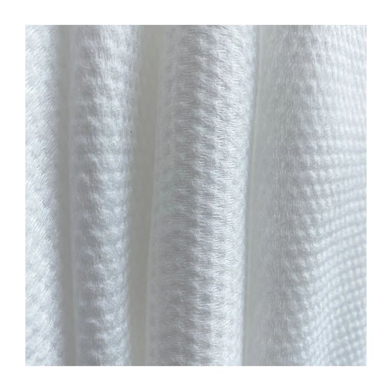 Latest Design Superior Quality 100% Viscose Cross wipes spunlace nonwoven fabric