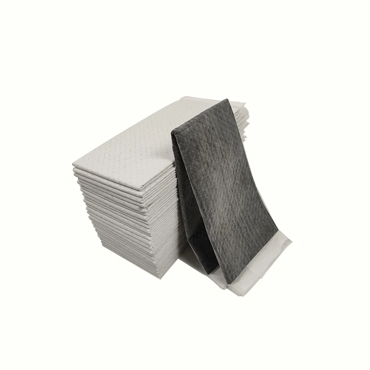 Pet Puppy Pads Black Activated Carbon Dog Pee Potty Training Pad Carbon Pee Pads