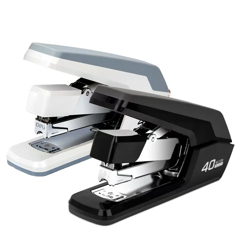 High Quality 0371 Manual Deli Stapler Labor-Saving Metal and Plastic Stapler for Office and Home Use