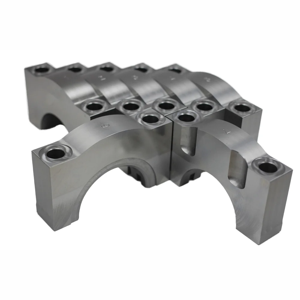 Customized CNC Machining Service  OEM 2 Bolt Replacement Billet Steel Main Caps