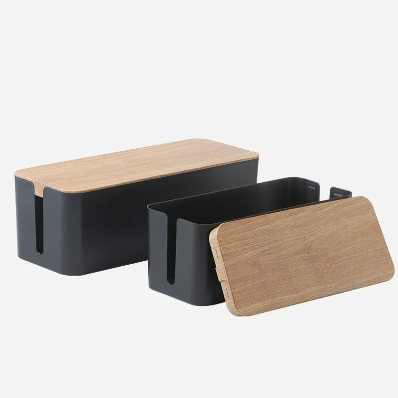 Wholesale ABS Material Wooden Style distribution box  wire sorting box