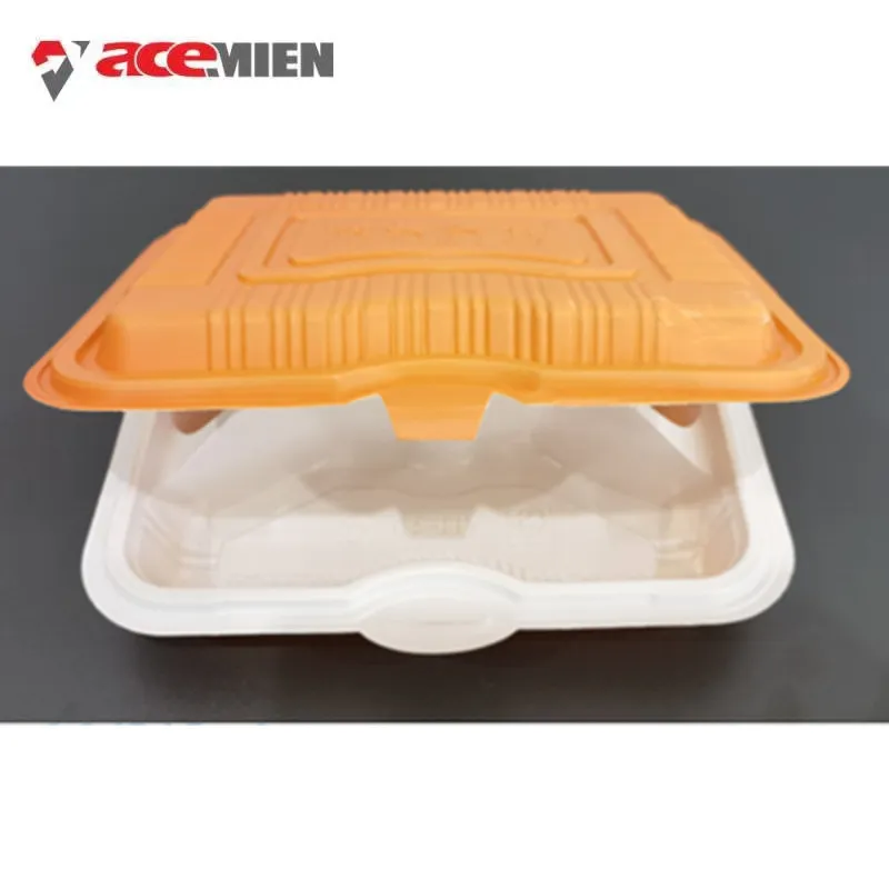 disposable Muliti function ps foam takeaway pizza fast food box vacuum forming production line lunch container making machine