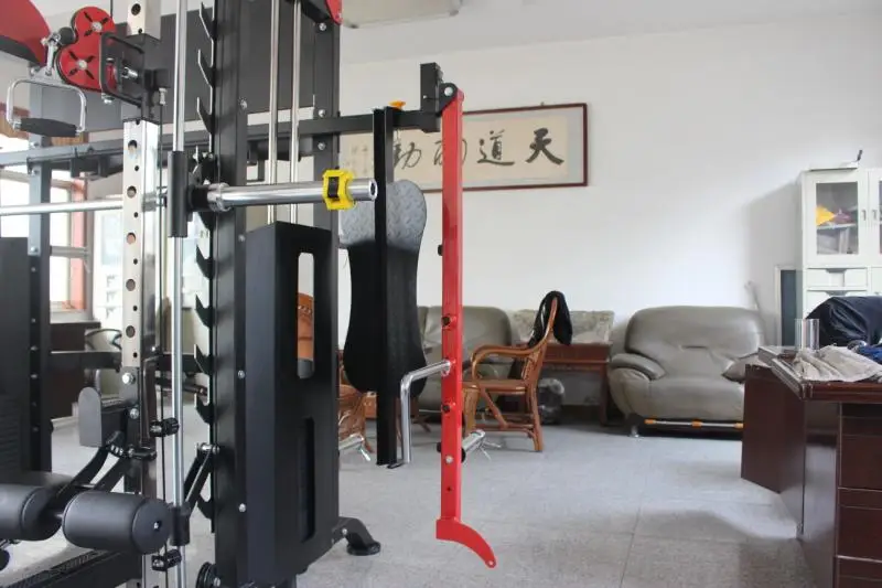 
Professional multi functional gym equipment exercise for sale bearings smith machine parts 