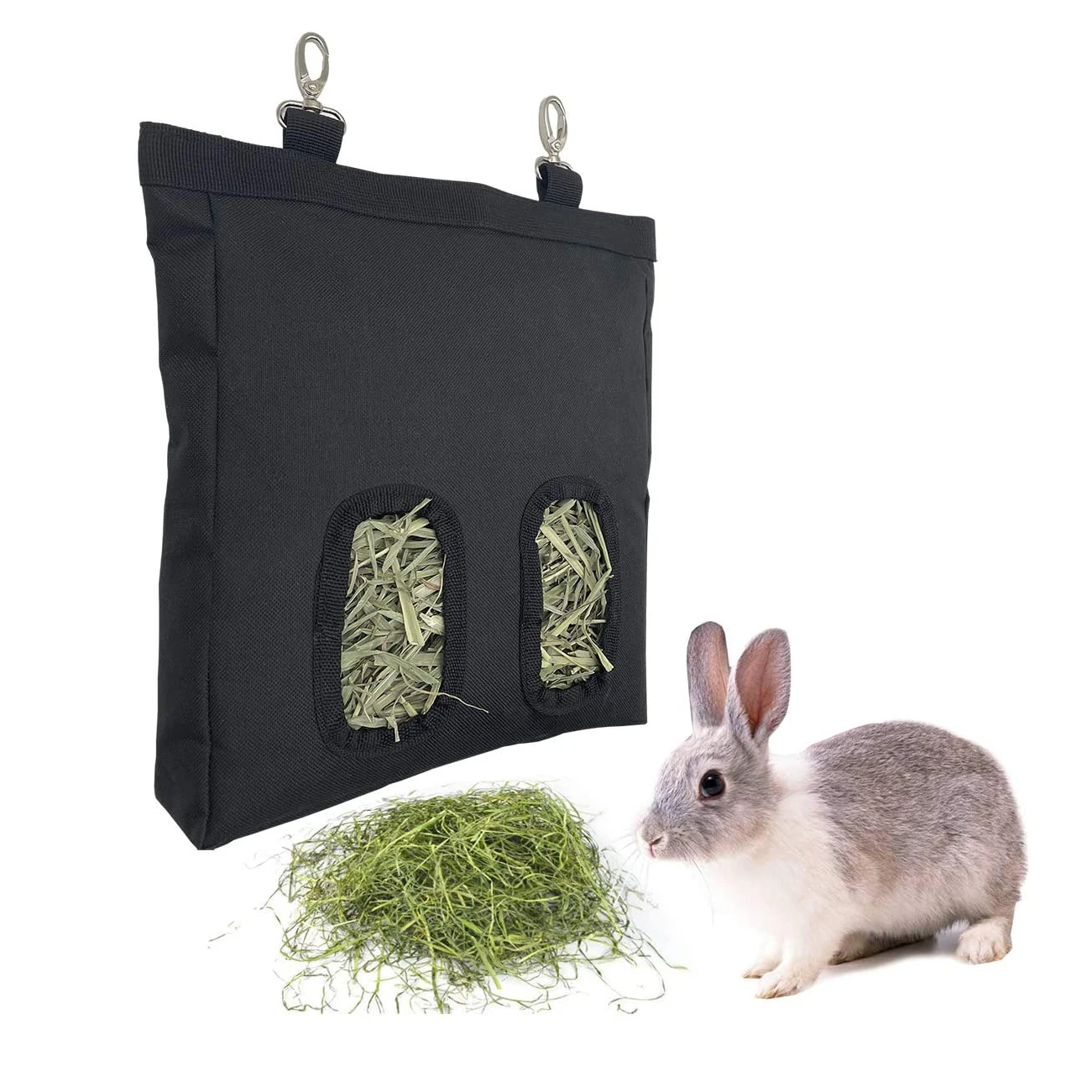 Custom Rabbit Hay Feeder Bag, Guinea Pig-Pet Hay Feeder, Long Wear Feeder Bag OEM Accepted