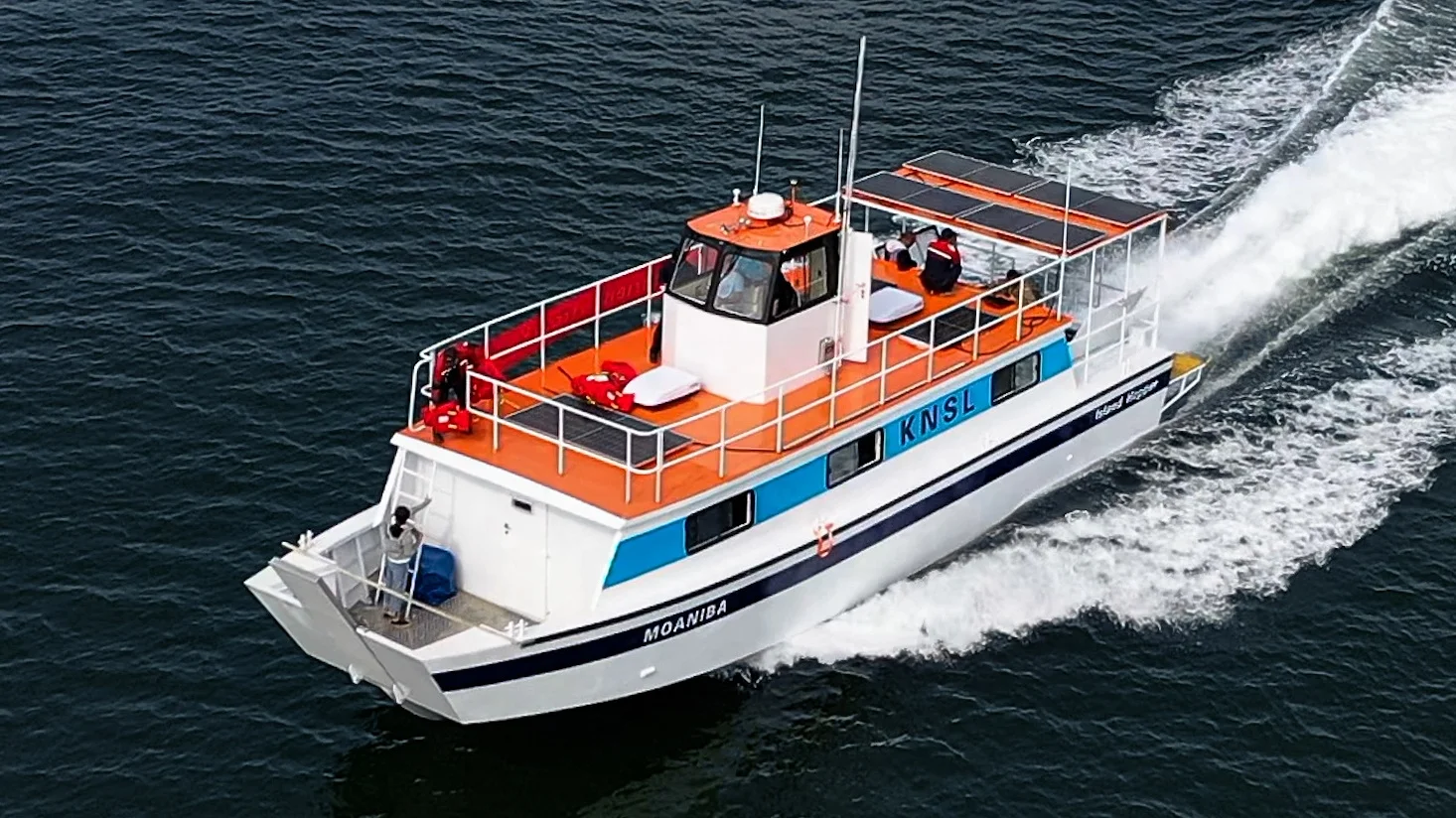 50ft 50-70 Seats Open Sea Aluminum 5083 Catamaran Ferry Landing Boat  For Sale