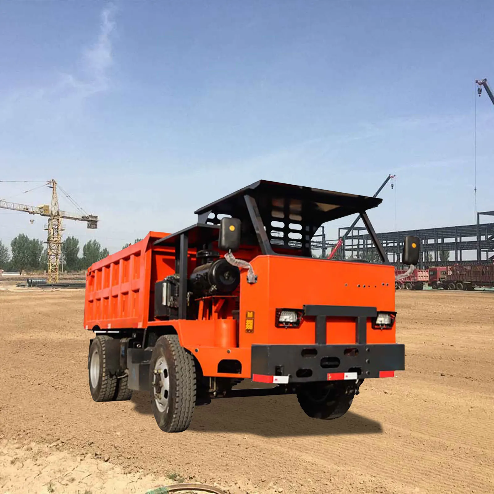 Cost-Effective Mining Dump Truck For Hydropower Tunnel Professional Dump Tipper