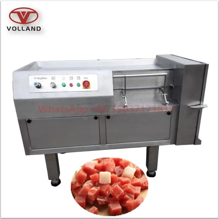 beef meat bar cutting dicing machine/meat dicer machine/frozen chicken breast dice cutter