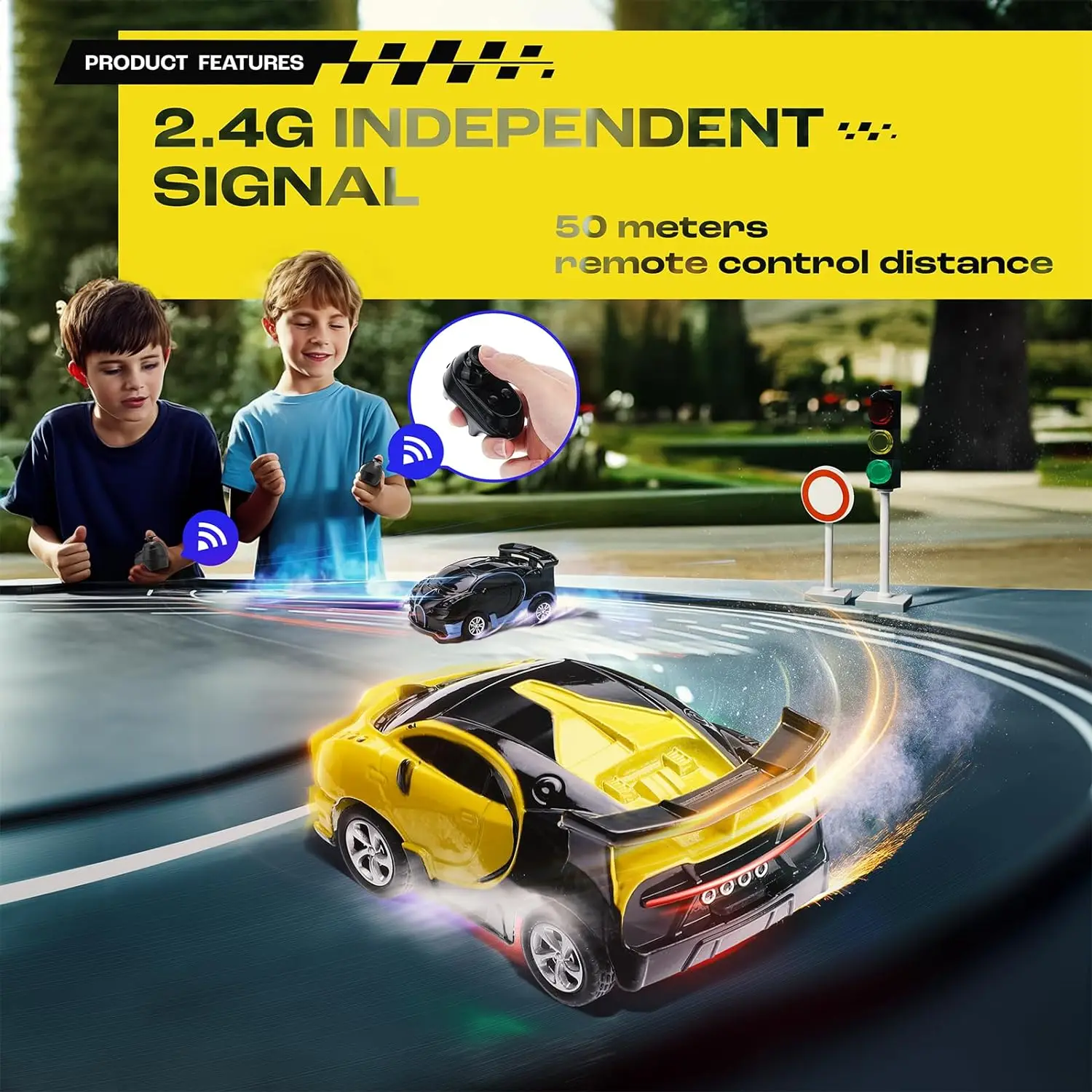 New Arrival 1:64 Mini Racing Cars Toys Diecast Car Remote Control Car