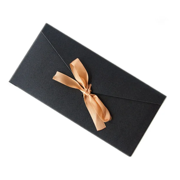 Custom colorful printed luxury paper greeting card packaging envelope for gift invitation card