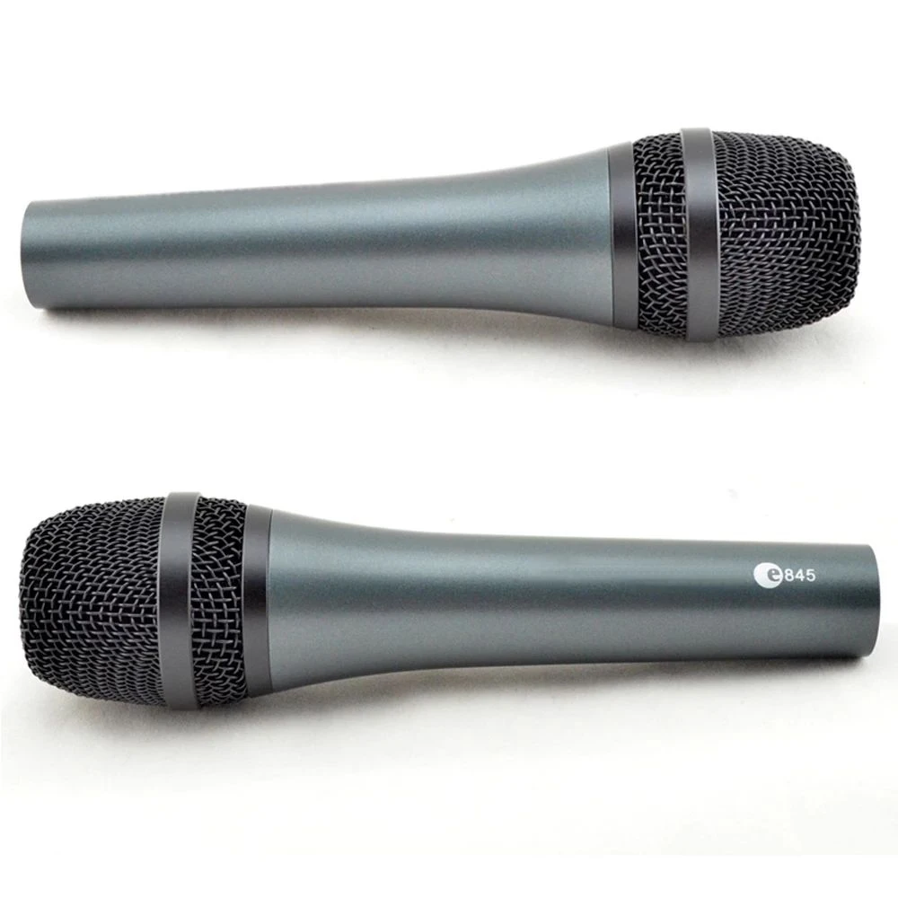 E845 Vocal Handheld Dynamic Microphone Cardioid Wired Mic for Stage Performance  For Sennheiser