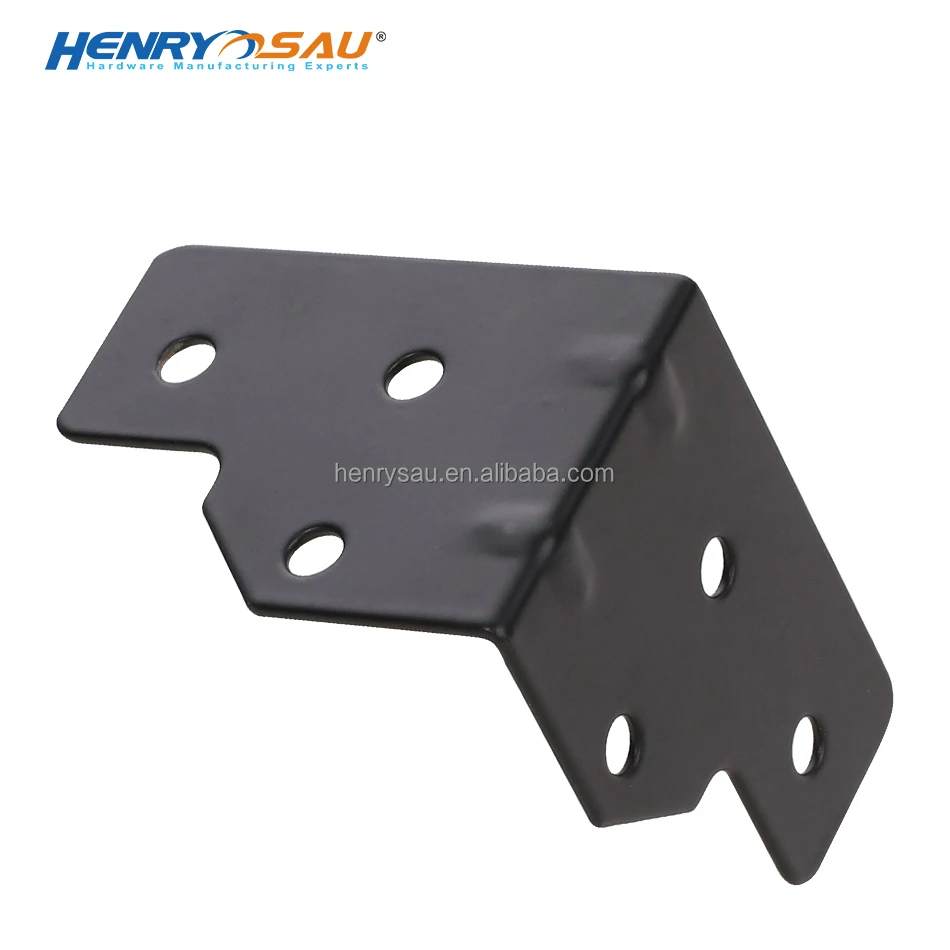 ATA Equipment Expertized Manufacturer Road Case Flight Case Hardware Accessories Corner Brace Corner Clamp 6 Holes Embossing