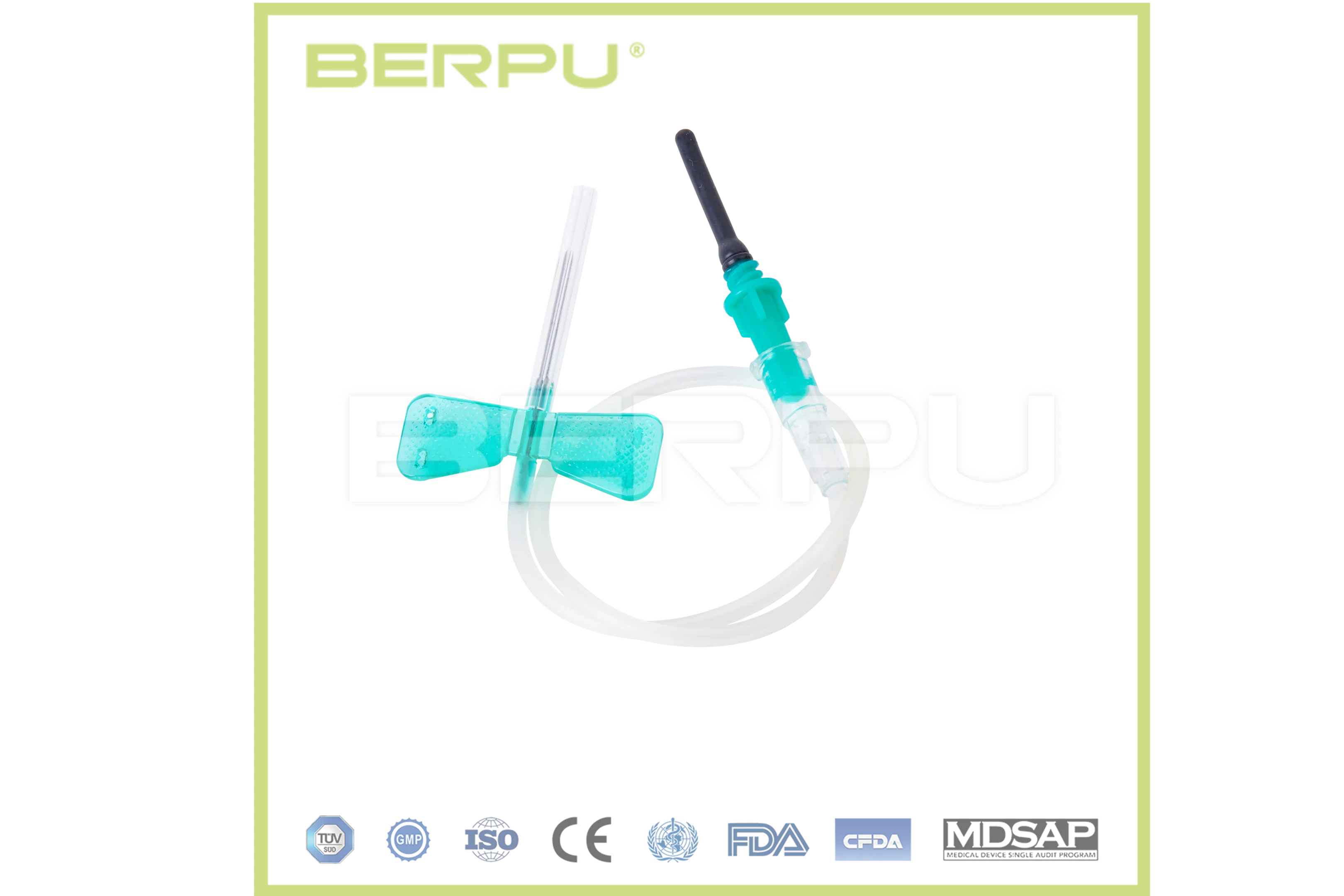 High Quality Disposable Sterile Blood Collection Butterfly Needle for Venous Blood Collection