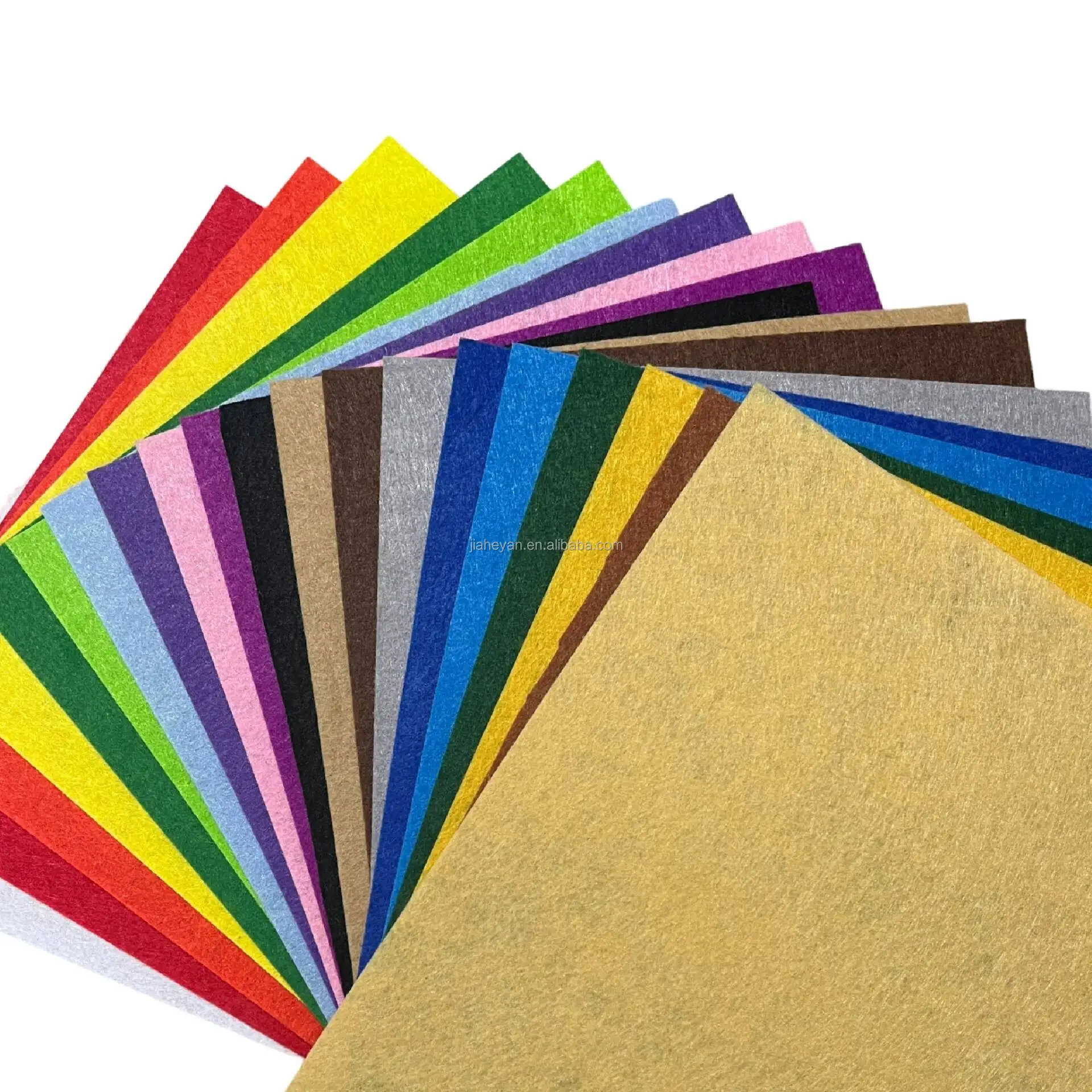 wholesale OEM factory polyester felt Eco-friendly polyester felt fabric different thickness 1mm 2mm 3mm 4mm 5mm wool felt sheet