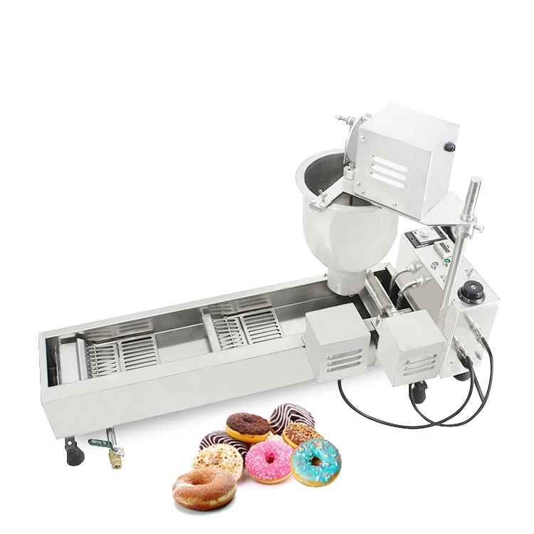  Donut Deep Fryer Machine Electric stainless steel 304 automatic mini donut machine Better