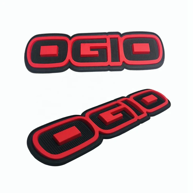 Embossed Logo Rubber Label 3D Silicone Clothing Label