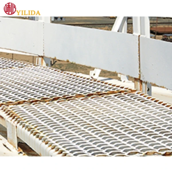 sturay and durable expanded metal tread step stair