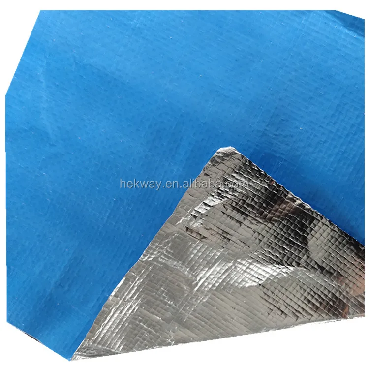 Теплоизоляционная мембрана/алюминиевая фольга 1,2 м с тканым или пузырьковым покрытием