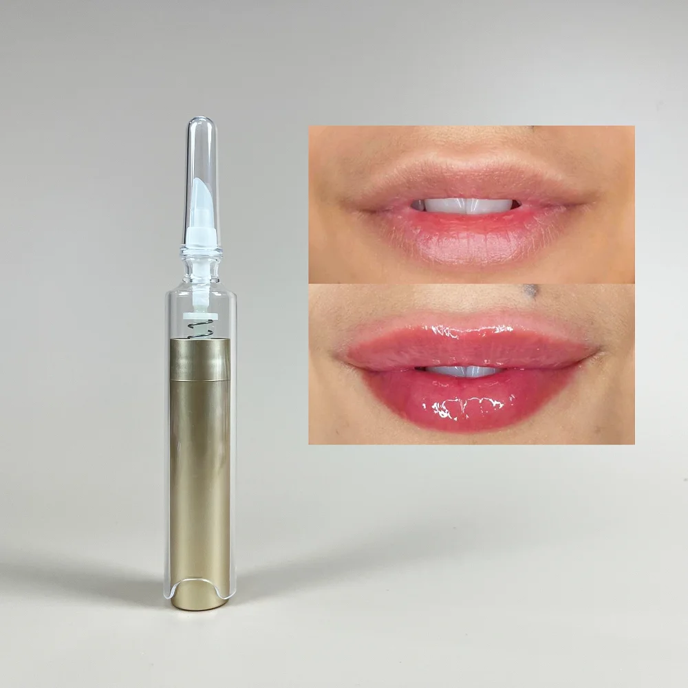 New arrivals 3D visible plump repair peptide hyaluronic acid no sting lip plumper