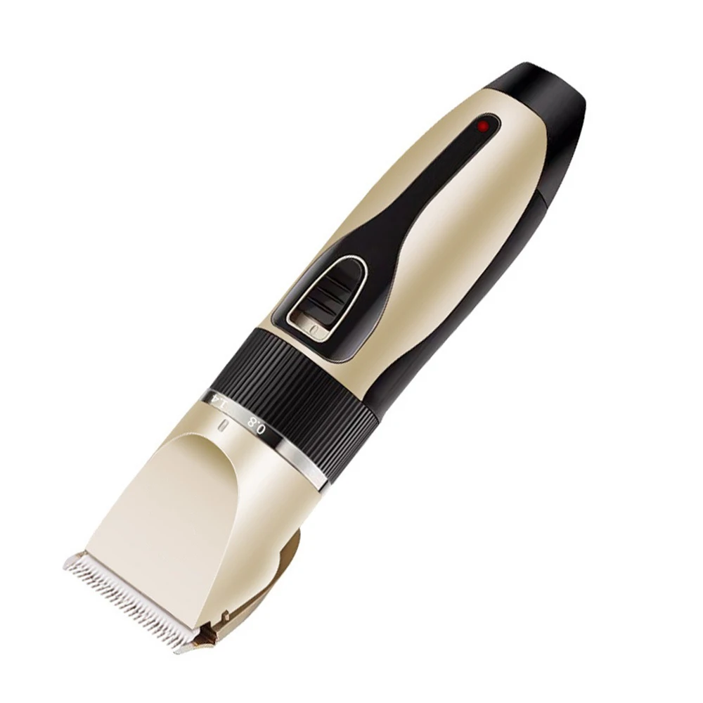 Professional Manufacturer Electric Household Gold Color Kemei Electric Pet Hair Clippers Pet Trimmer Hair