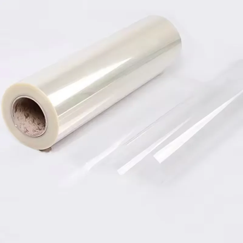 Manufacturer High Glossy PET Crystal 12c 18c 22c PET Film Crystal Cold Lamination Film for Image Protection