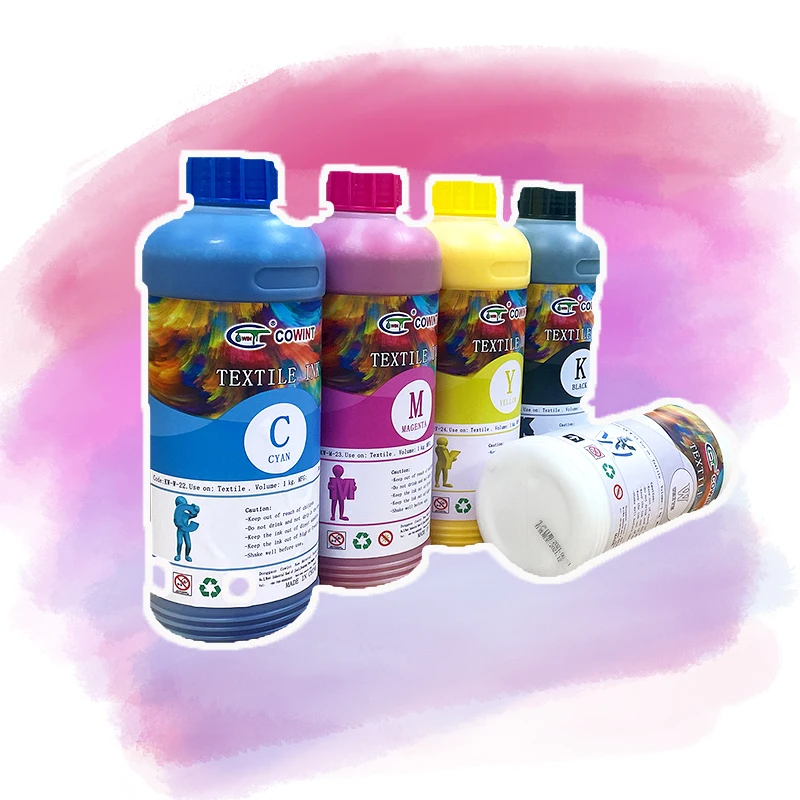 Cowint multicolor 1000ml DTF Heat Transfer  Film Ink For epson XP600 I3200 1L dtf Ink