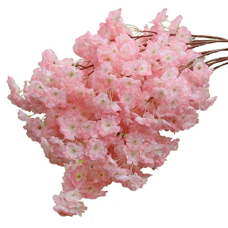 Simulation Flower Simulation Cherry Blossom Branch Cherry Blossom Branch Wedding Decoration Cherry Blossoms
