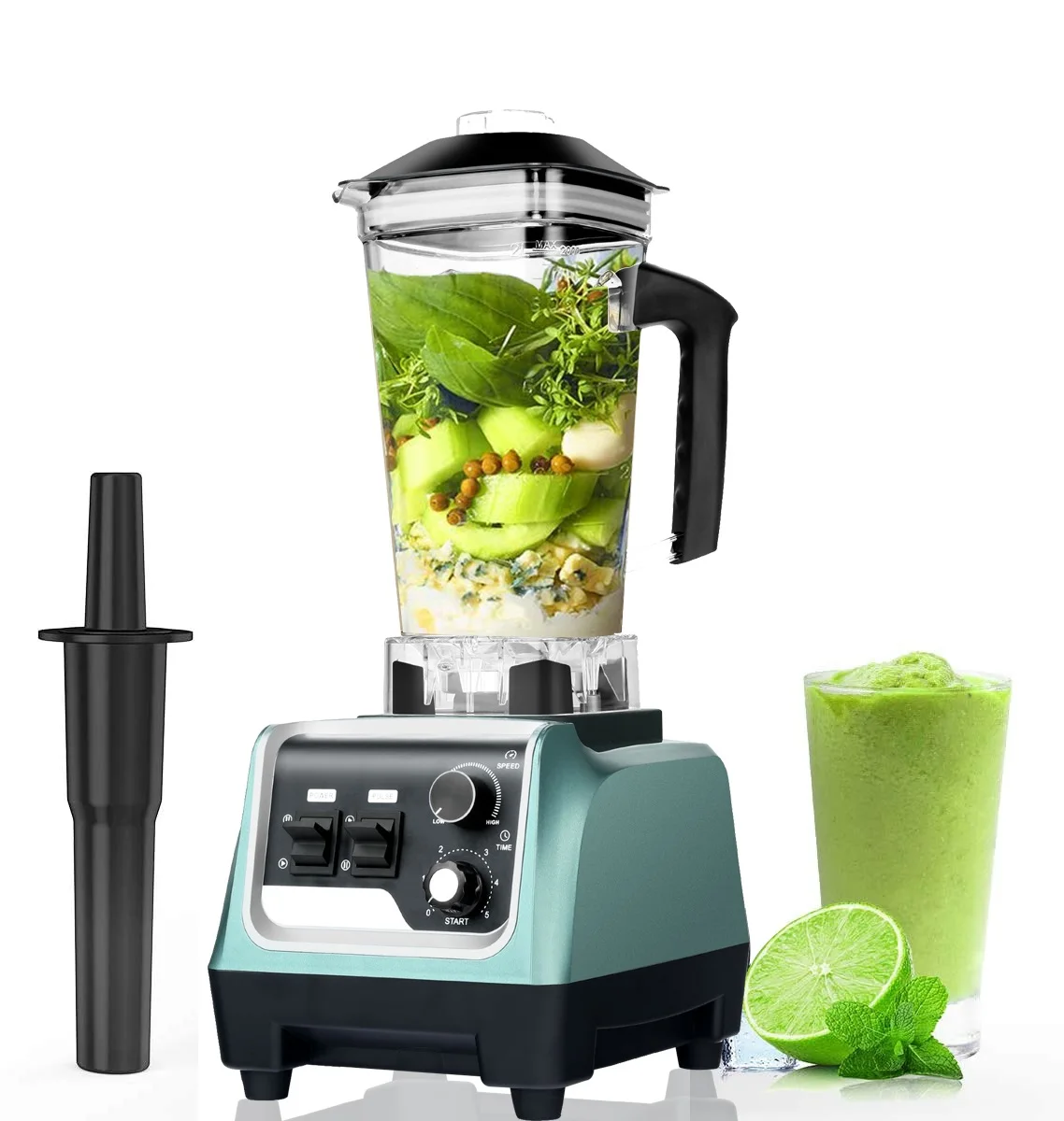 German Heavy Duty Industrial Commercial Fruit Maker And Mixer Grinder Machine Juicer Blender