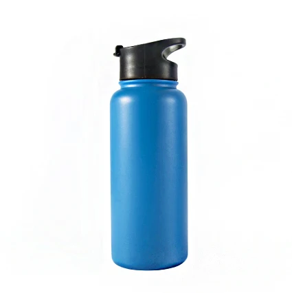 High Quality Stainless Steel Vacuum Flask Double Wall Water Bottle Insulate Thermos With PP Material Cover