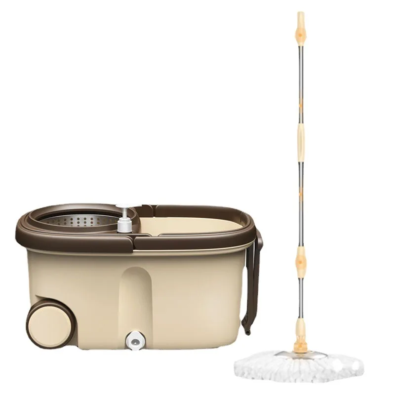 Households cleaning supplies 360 Spin mop microfiber pads with mop bucket