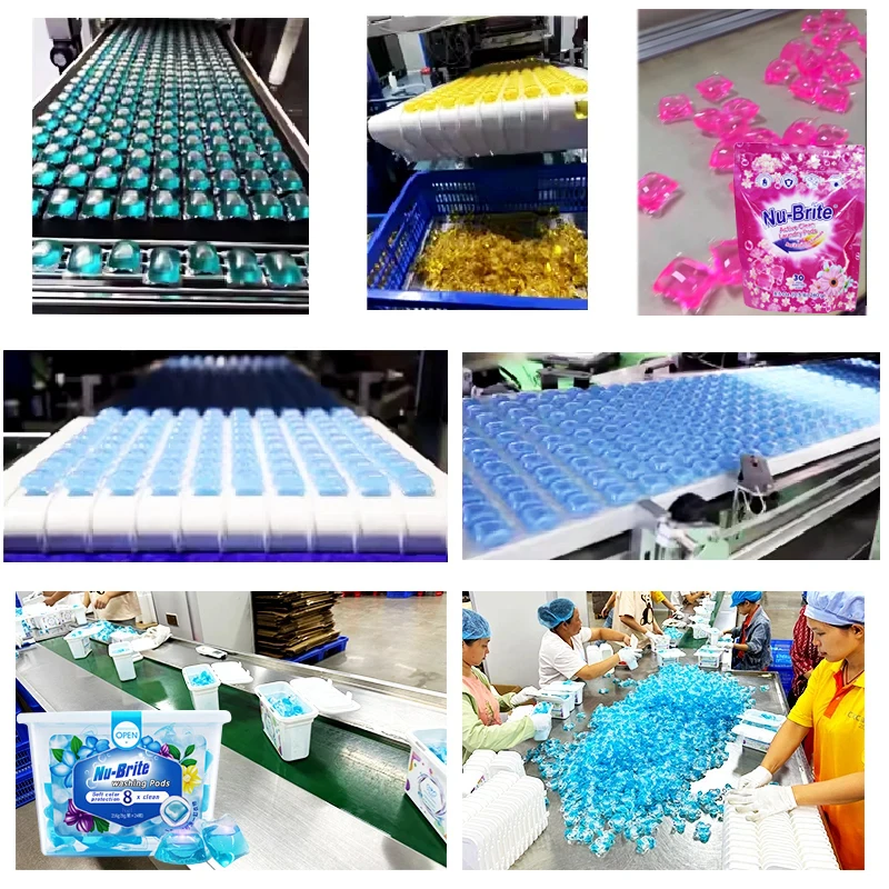 Экологически чистый стиральный порошок Pacs 40 Count ультра концентрат 8x моющие средства для стирки