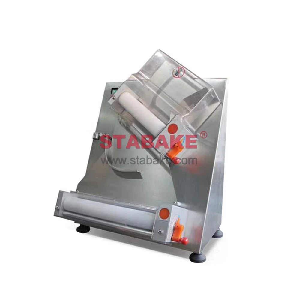 Mini Table top Pizza dough press manual dough roller sheeter for home use and restaurant
